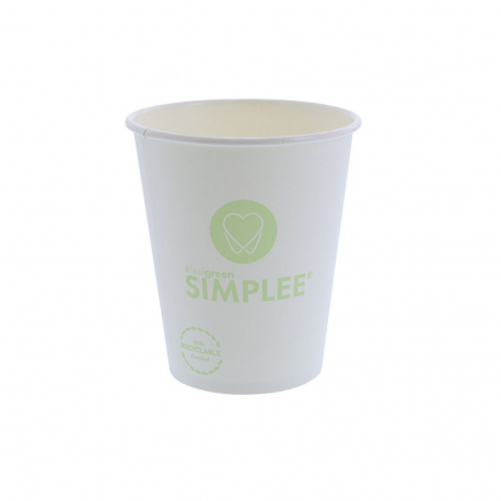 SIMPLEE Papierové poháre 180ml